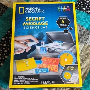 National Geographic Secret Message Science Lab